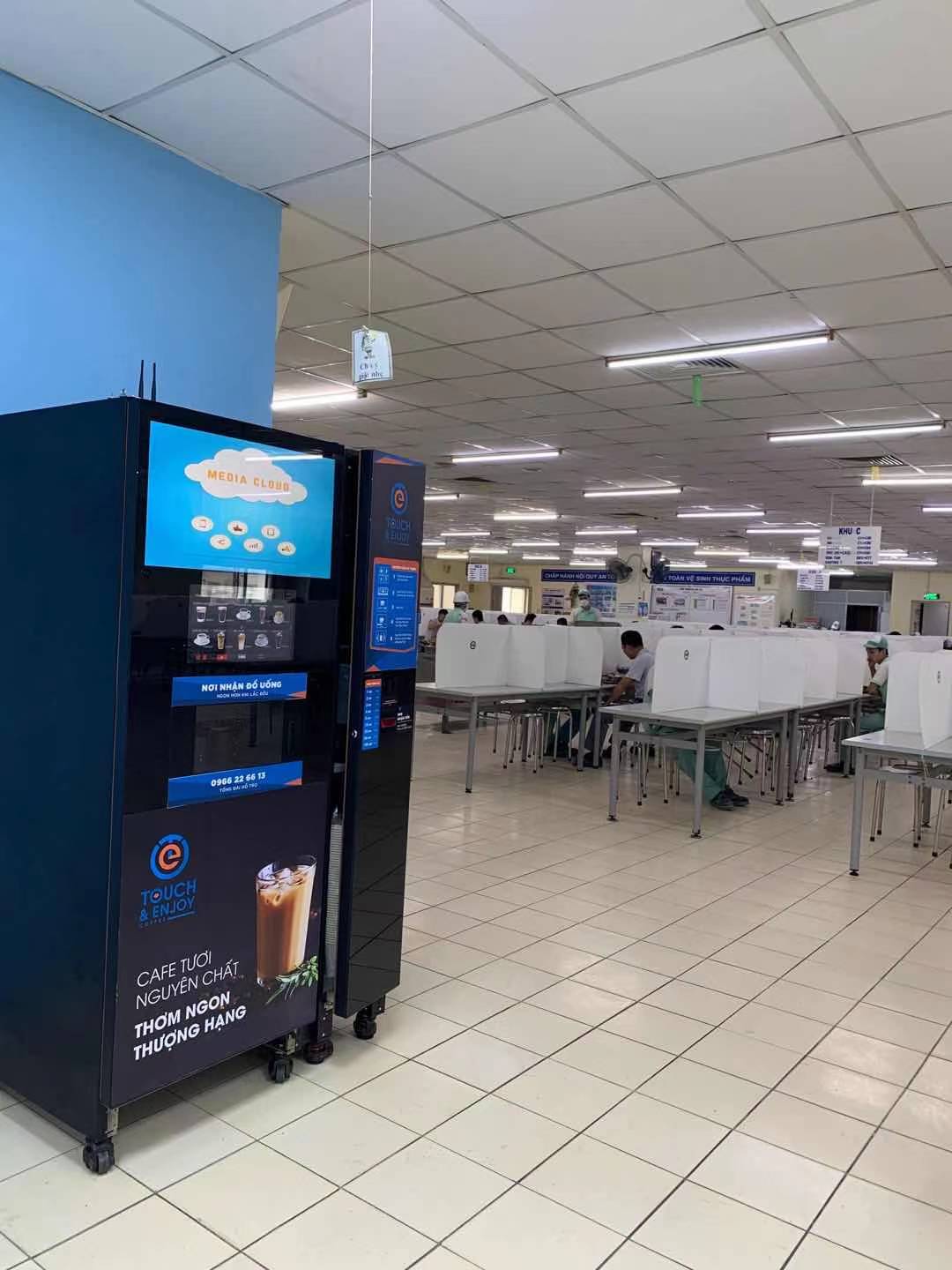 12OZ Paper Cup Size Commercial Auto Coffee Vending Machine H 1845mm