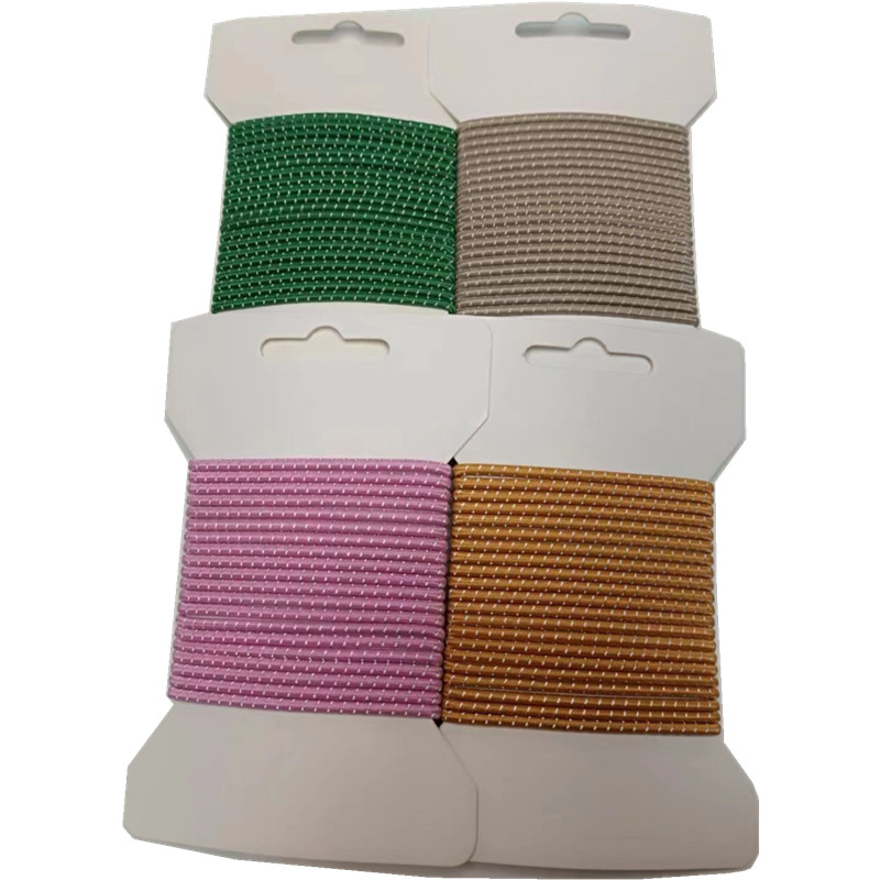 2.5mm Reflective Bungee Cord Polyester Elastic Shock Cord Custom