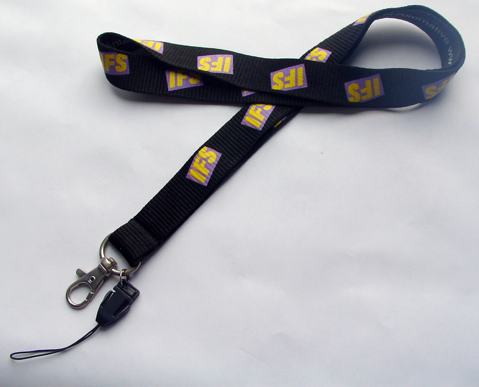 90 Cm Width Printing Dye Sublimation Lanyards Blue Color For Promotion