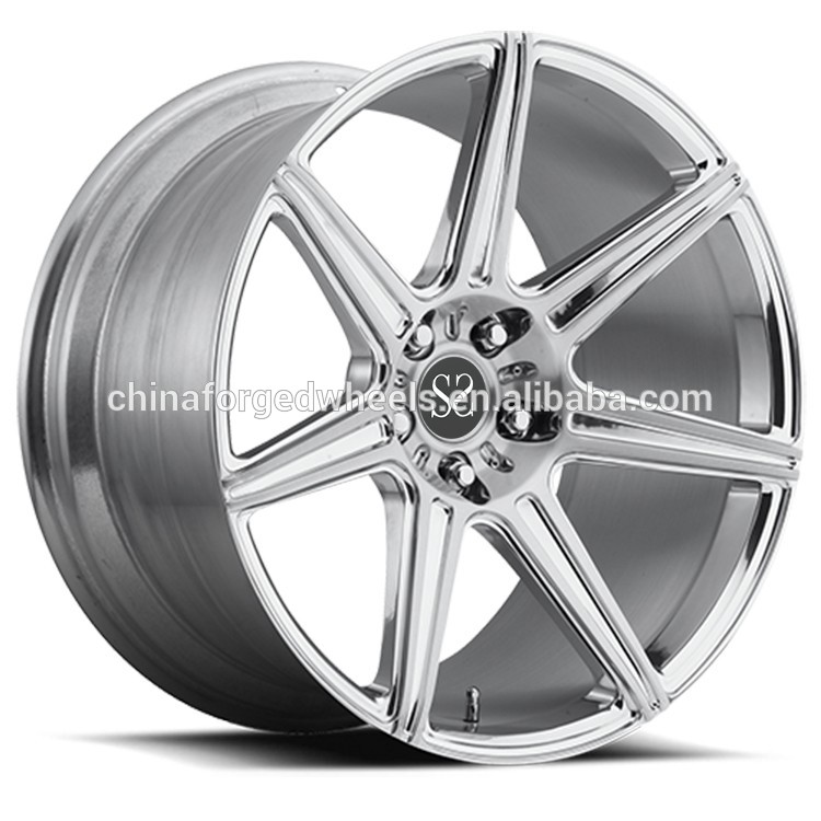 Hyper Silver Car Rims 21 inch Customized For Audi A7/ 21" Forged Alloy Wheels Rims