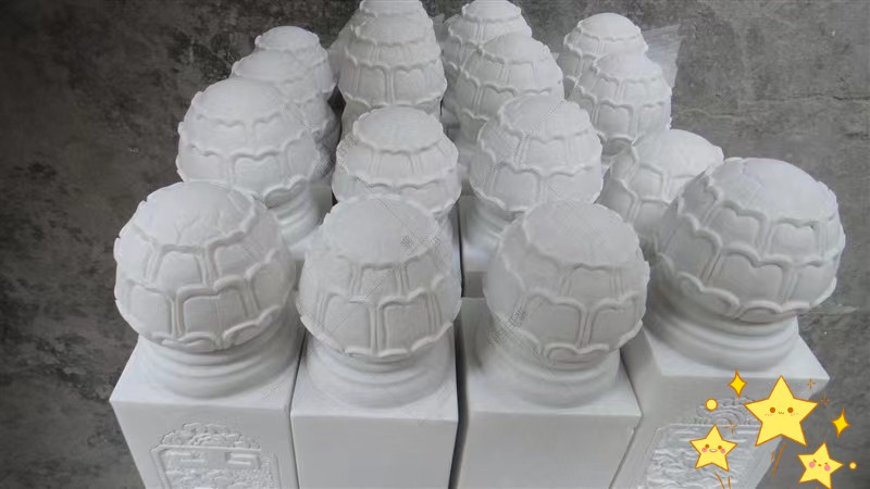 Good Marble Stone Handrail Balustrade Design for Porch and Balcony FOB/CNF Delivery Terms
