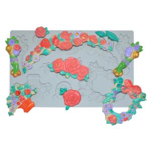 Quality Household Silicone Baking Utensils Fondant Mold Mat Non Stick Customized wholesale