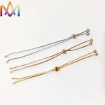 SS316 Adjustable Slider Chain Bracelet