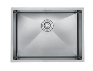 Quality Wide L Shaped Stainless Steel Single Kitchen Sink Polished Commercial Sink Unit wholesale