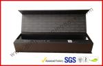 Luxury Black Rectangle Cosmetic Packaging Boxes With Customized Foil Logo