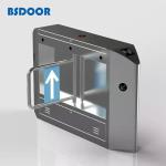 Optical Swing RFID Card Turnstile Elegant Speed lane Fingerprint Reader