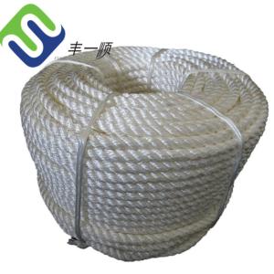 Quality 12mm - 48mm 3 Strand Marine Rope 100% Polyamide Fiber Nylon Mooring Rope wholesale
