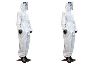 Quality Personal Safety Healthcare SMMS Disposable Protective Coverall wholesale