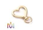Antifatigue Zinc Alloy Heart Shaped Keychain Personalized