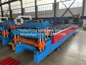 High Output Double Layer step Tile Roll Forming Machine