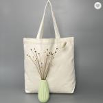 12oz 10oz Women's Cotton Fabric Bag Large Promotion Canvas Shoulder Bag For Wine