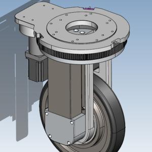 Quality DC Motor AGV Mecanum Wheel Steering Drive Wheel Core Accessory wholesale