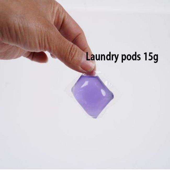 High Security Lavender Laundry Pods Laundry Detergent With Box Pack For Baby