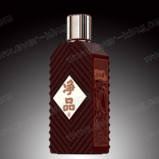 Customized New Style Liquor Drink Glass Bottle Empty 700ml