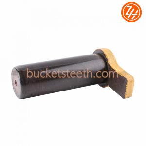 Quality 419-T80-4821 WA320 Q345B Excavator Bucket Pin , 58HRC Digger Bucket Pins wholesale