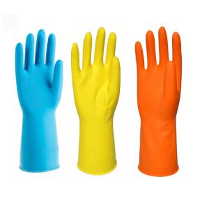 Quality Food Grade L 40g Flocklined Household Cleaning Gloves wholesale