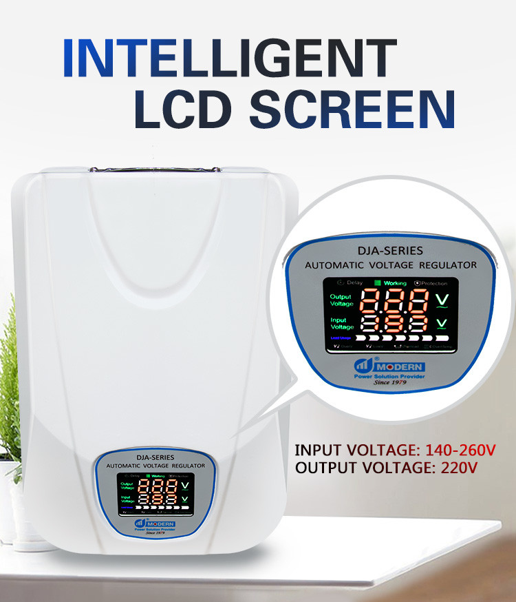 JAJA Series Energy Saving Household Voltage Stabilizer For Overvoltage Protection