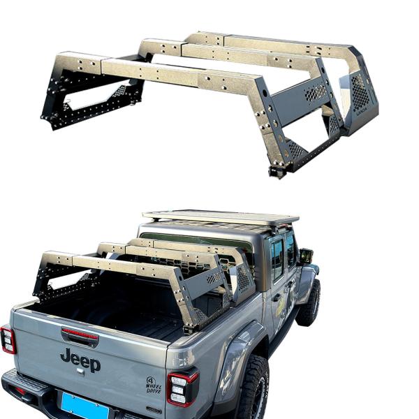 Black Powder Coating Roll Bar for Toyota Hilux Tundra Jeep Gladiator Ssangyong