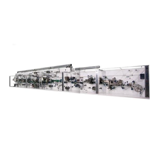 China Supplier High Speed Automatic Full-Servo Disposable sanitary napkin