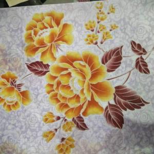 Quality White Base Poly Tricot 85gsm Mattress Quilting Fabric Wrinkle Proof wholesale