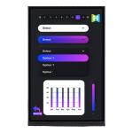 7 Inch Monitors 1280x800 TFT LCD Display Manufacturer For Appliances