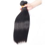 Mixed Length 100% Human Hair Bundles , Peruvian Virgin Hair Straight No Tangle