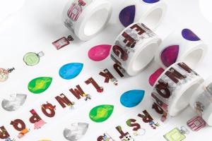Quality Best Sale Sticker Logo Custom Printing Japanese Masking Washi Tape wholesale