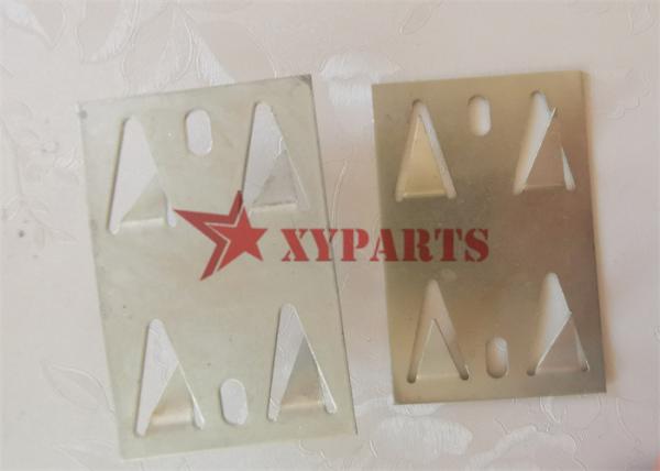 Galvanized Steel 2'' x 1 1/2'' Perofated Impaling Clips For Rock Wool Installtio