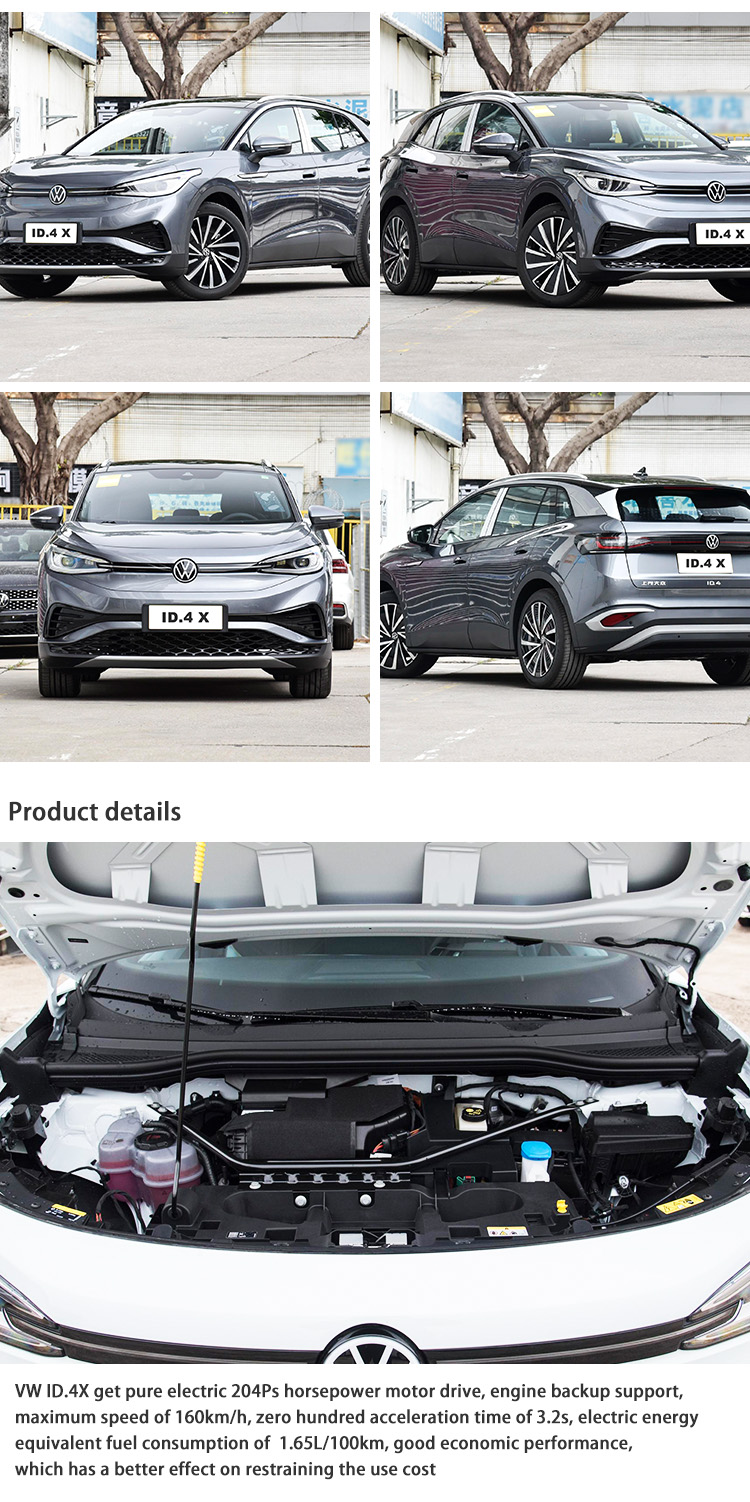 2023 New Energy Vehicles ID4 Suv VW ID.4x Electric Ev Car For Volkswagen