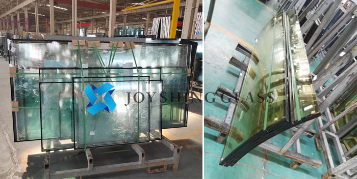 Flat/ Curved Green Tinted Heat Insulated Glass