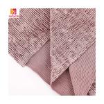 Solid Crinkle Pleated Korean Velvet Fabric Knitted 260gsm