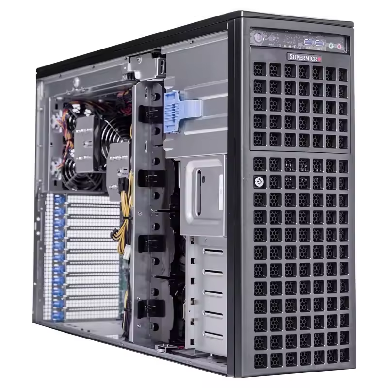 Computing Made Easy Dual-socket Intel 6346 CPU Enhanced Security OCP 3.0 2U GPU Server