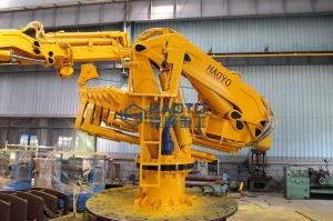 Quality 3.5T 19M 2T 25M 1T 30M Telescopic Boom Marine Cranes for Cargo Ship wholesale