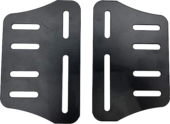 Bed Frame Brackets Headboard Adapter Adjustable Attachment Parts for Black Metal Beds