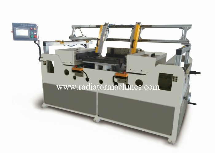 5 Row Radiator Core Builder Machine For Automotive Vehicle