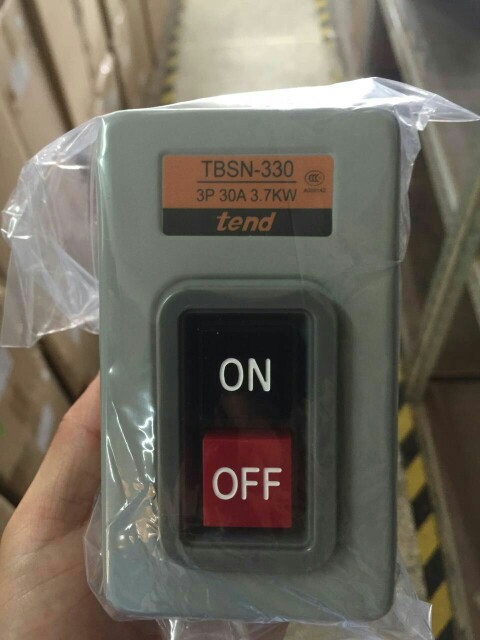 3P 30A 3.7KW Plastic Touch Start Push button switch