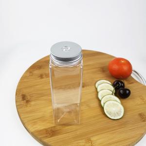 Quality Square PLA Water Bottles 0.5L Beverages Water Juice Leakproof wholesale