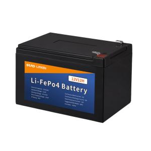 Quality 12ah Lifepo4 Lithium Storage Battery 12v Battery Pack Overcurrent Protection wholesale