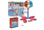 Unisex Children's Play Toys , 2 In 1 Water Basketball Hoop Soccer Goal Set