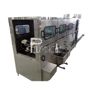 Quality Double Row Rinsing SUS304 300 BPH Gallon Water Plant wholesale