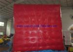Airtight Large Helium Balloons For Advertising , 0.18mm PVC Red Cuboid Helim