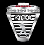 Sport Silver Fantasy Baseball Championship Rings