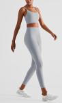 Multi colors Drop Shipping U-Neck Long Sleeveless Seamless Yoga Tank Top Vests