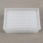 2.2ml Round Well 96 Deep Well Plate Sterile PCR RIA Eia Cell Culture