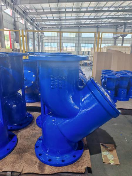 SS304 SS316 Flanged Y Type Strainer For Water Steam Oil -20.C-120.C Pressure