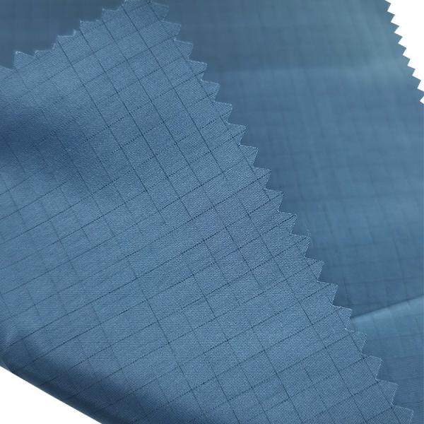 Cheap Polyester Carbon Fiber 5mm Grid ESD Anti Static Fabric For Cleanroom for sale