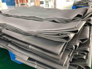 Quality 400gsm Pulse Jet Glassfiber Filter Bags , Water Repellent Fiberglass Woven Fabric wholesale