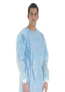 Quality Multicolor Medical Isolation Gowns Poly Coated With Fluid Resistant wholesale