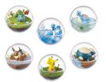 Factory Custom 3D New Design Re-ment Terrarium Pokeball Collection toy