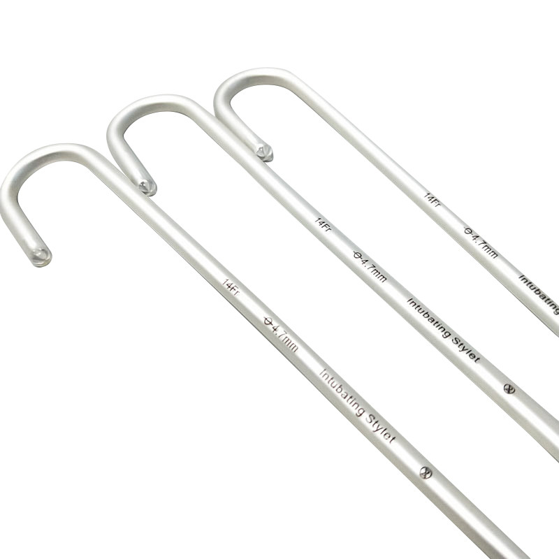 Flexible Endotracheal Intubation Stylet Malleable Aluminum Soft Distal Tip